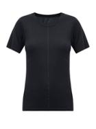 Matchesfashion.com Falke - Leger Round-neck Jersey T-shirt - Womens - Black