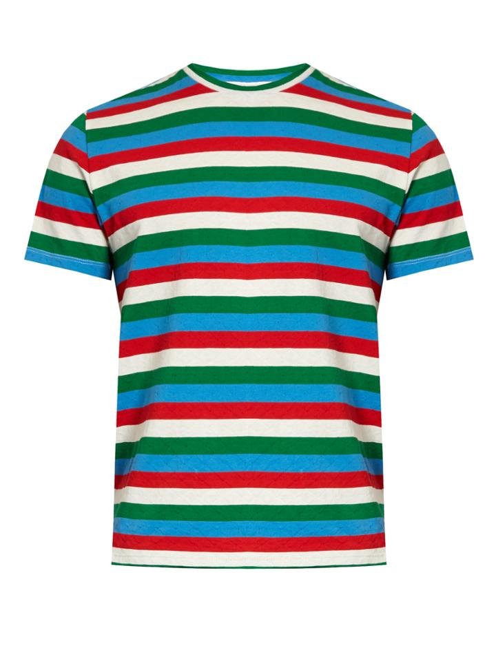 Orley Maggia Striped Cotton T-shirt