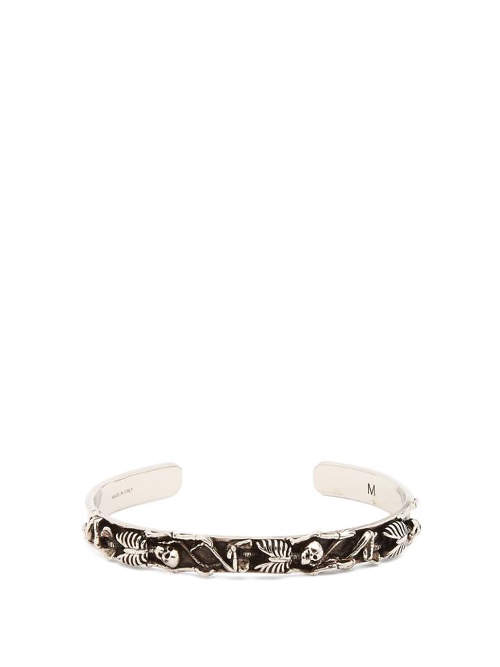 Alexander Mcqueen Dancing Skeleton Cuff