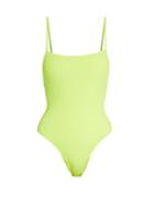 Matchesfashion.com Solid & Striped - The Chelsea Swimsuit - Womens - Yellow