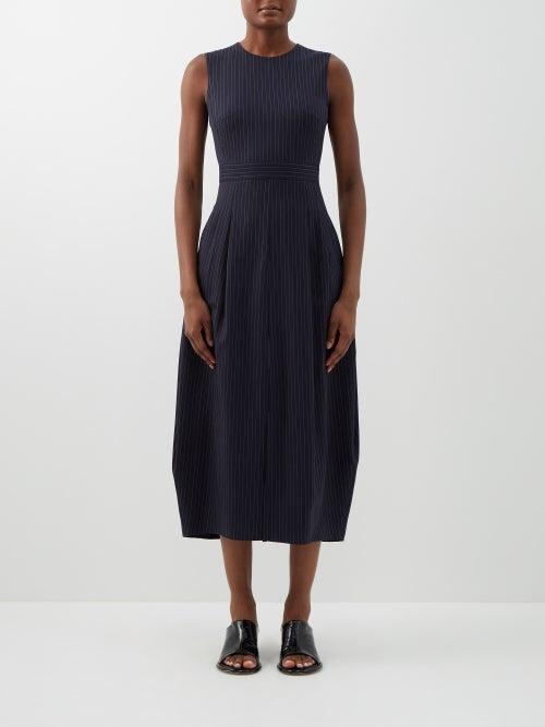 Max Mara - Zamia Dress - Womens - Navy