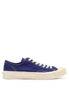 Matchesfashion.com Excelsior - Bolt Low Top Canvas Trainers - Mens - Blue