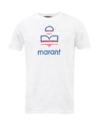 Isabel Marant - Karman Linen T-shirt - Mens - White