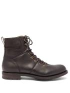 Matchesfashion.com Cheaney - Ingleborough B Lace Up Leather Boots - Mens - Brown