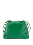 A.p.c. - X Suzanne Koller Leather Drawstring Bucket Bag - Womens - Green