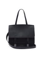 Matchesfashion.com Mansur Gavriel - Messenger Leather Shoulder Bag - Womens - Black
