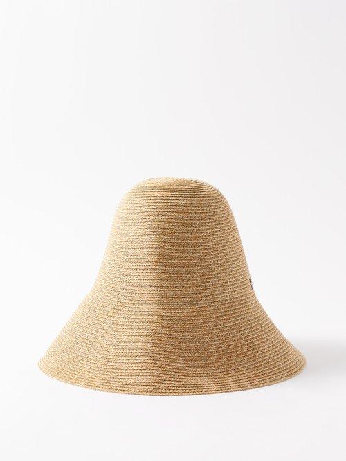 Toteme - Faux-raffia Hat - Womens - Natural