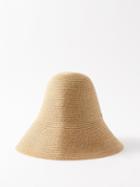 Toteme - Faux-raffia Hat - Womens - Natural