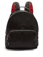 Matchesfashion.com Christian Louboutin - Backloubi Small Spike Embellished Backpack - Womens - Black