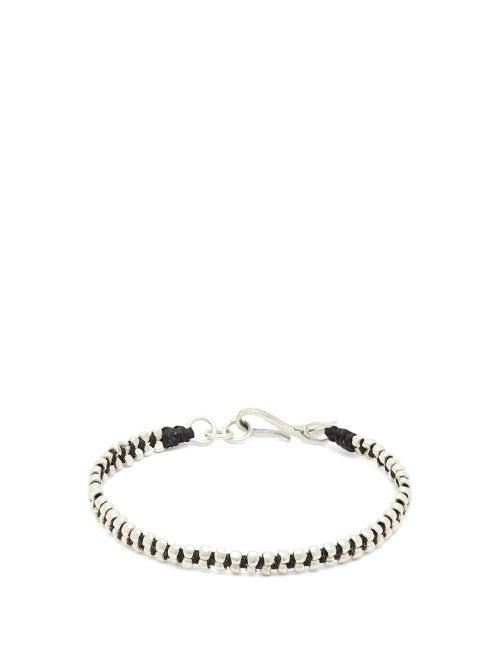 Matchesfashion.com Paul Smith - Sterling Silver Bracelet - Mens - Silver