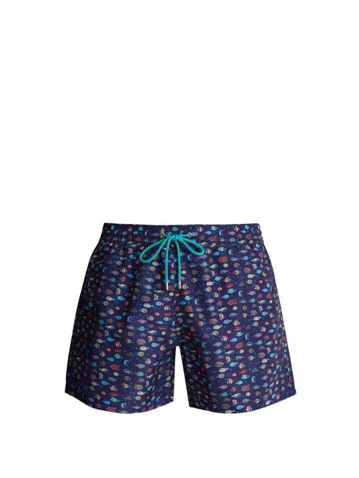 Paul Smith Fish-print Swim Shorts