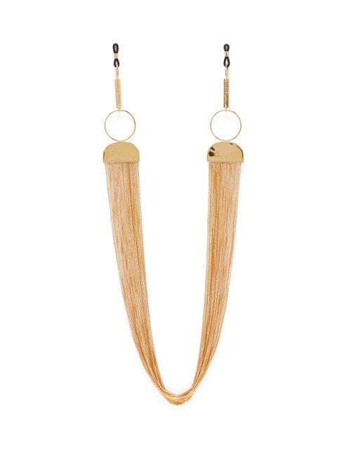 Matchesfashion.com Frame Chain - Cleopatra Gold Plated Glasses Chains - Womens - Gold