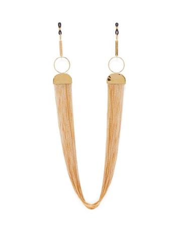 Matchesfashion.com Frame Chain - Cleopatra Gold Plated Glasses Chains - Womens - Gold