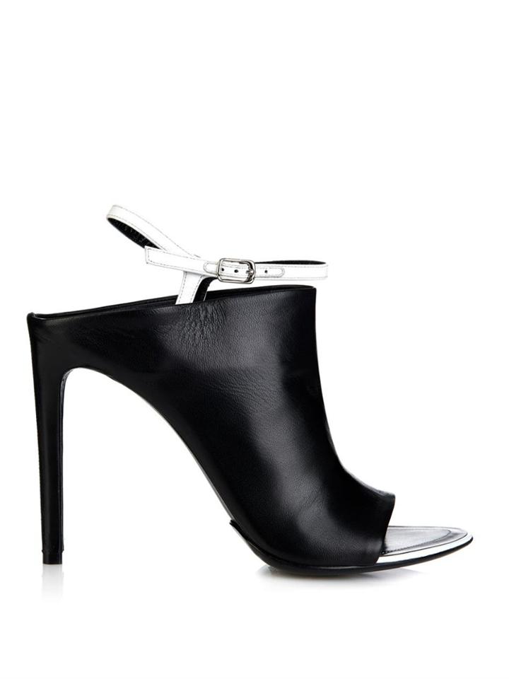 Balenciaga Glove Bi-colour Leather Sandals