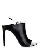 Balenciaga Glove Bi-colour Leather Sandals