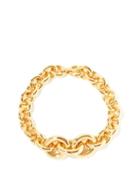 Matchesfashion.com Saint Laurent - Graduated Cable-link Choker Necklace - Womens - Gold