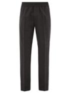Matchesfashion.com Acne Studios - Ryder Elasticated Waist Wool Trousers - Mens - Dark Grey