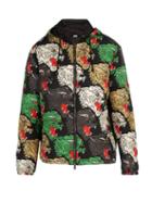 Matchesfashion.com Gucci - Panther Face Quilted Hooded Jacket - Mens - Multi