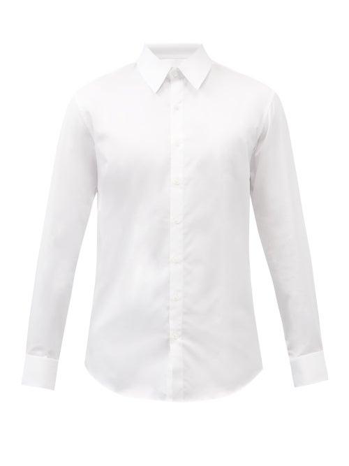 Bourrienne Paris X - Ceremonie Cotton-poplin Shirt - Mens - White