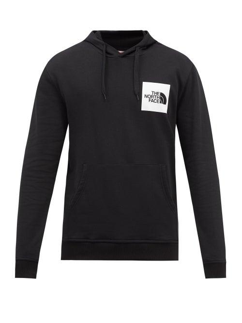 The North Face - Logo-print Cotton-jersey Hooded Sweatshirt - Mens - Black