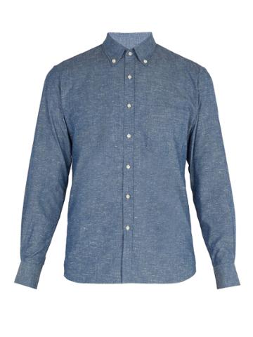 De Bonne Facture Essential Cotton-chambray Shirt