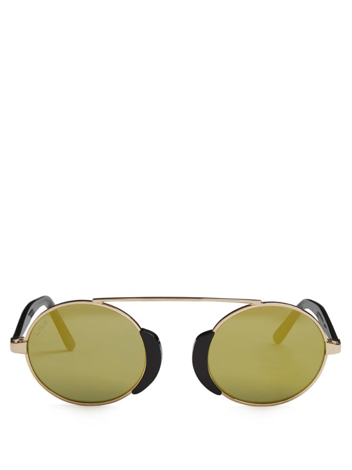 L.g.r Sunglassses Togo Round-frame Sunglasses