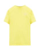 Matchesfashion.com Loewe - Anagram Embroidered Cotton Jersey T Shirt - Mens - Yellow
