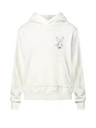 Amiri - Playboy-print Jersey Hooded Sweatshirt - Mens - White