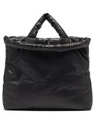 Matchesfashion.com Kassl Editions - Oil Large Padded Coated-canvas Tote Bag - Mens - Black