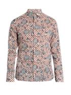 Kolor Floral-print Button-down Shirt