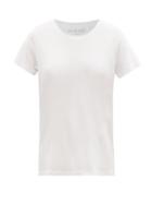 Ladies Lingerie Derek Rose - Lara Micromodal-blend Pyjama T-shirt - Womens - White