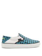 Vetements Houndstooth-print Slip-on Trainers