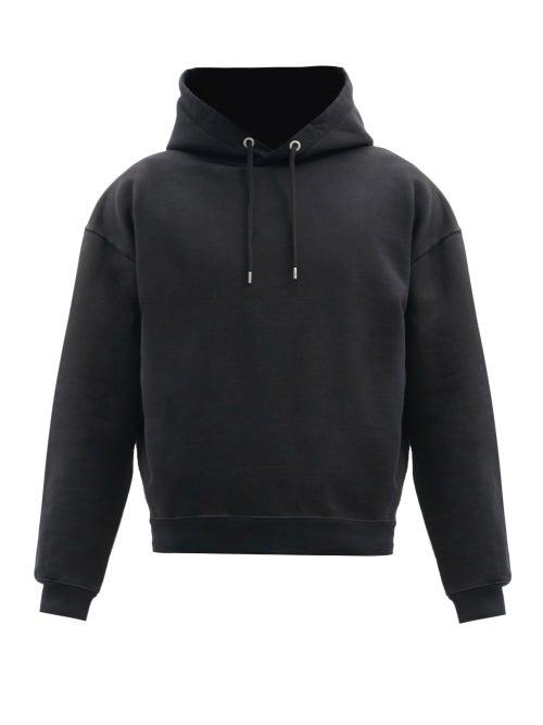 Matchesfashion.com Sunflower - Cotton-jersey Hooded Sweatshirt - Mens - Black