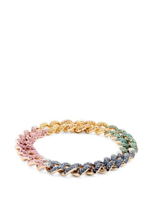 Ladies Fine Jewellery Shay - Rainbow Essential Diamond & 18kt Gold Bracelet - Womens - Multi