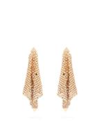 Matchesfashion.com Paco Rabanne - Chainmail Earrings - Womens - Gold