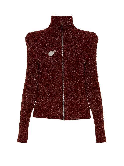 Isabel Marant Daley High-neck Zip-through Sweater