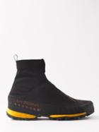 Zegna - Scarpe Vibram Zipped High-top Trainers - Mens - Black Multi