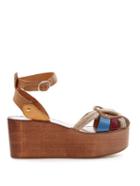 Isabel Marant Toile Zelie Rope And Leather Wedges