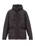 Matchesfashion.com C.p. Company - Goggle Hood Down Filled Parka - Mens - Black