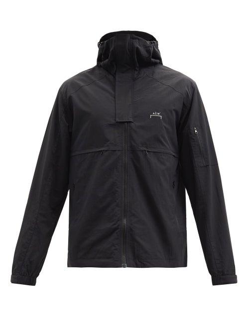 Matchesfashion.com A-cold-wall* - Logo-print Technical Hooded Jacket - Mens - Black