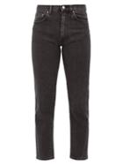 Matchesfashion.com Totme - Cropped Slim-fit Jeans - Womens - Grey