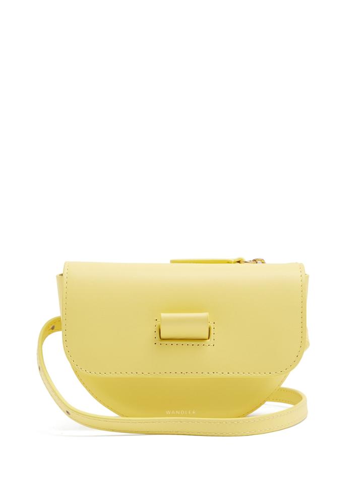 Wandler Anna Leather Belt Bag