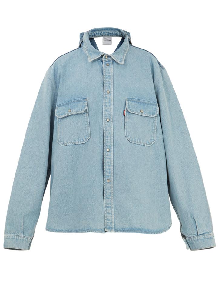 Vetements Double-back Reworked Denim Jacket