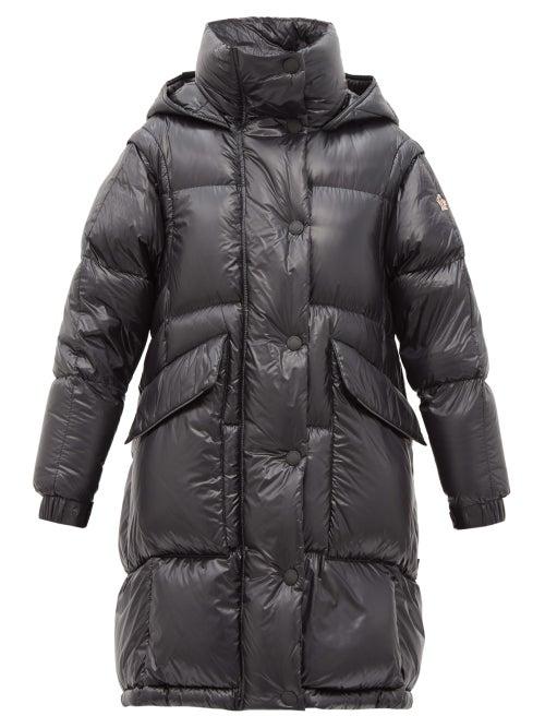 Matchesfashion.com Moncler Grenoble - Entreves Quilted-down Hooded Jacket - Womens - Black