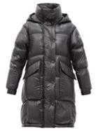 Matchesfashion.com Moncler Grenoble - Entreves Quilted-down Hooded Jacket - Womens - Black