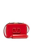 Matchesfashion.com Valentino - V Sling Small Box Cross Body Bag - Womens - Red