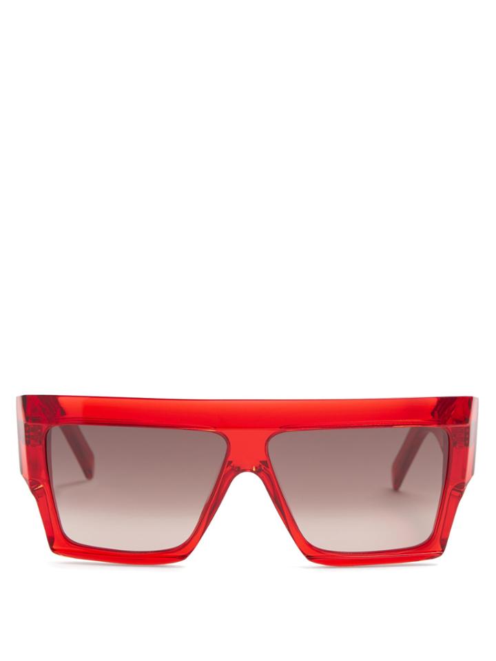 Céline Eyewear Square Acetate Sunglasses