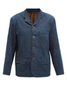 Matchesfashion.com Lemaire - Single-breasted Denim Jacket - Womens - Denim