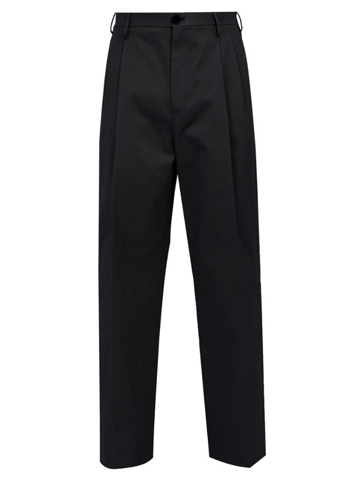 Raf Simons Wide-leg Cotton Chino Trousers