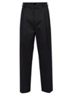 Raf Simons Wide-leg Cotton Chino Trousers